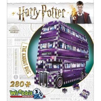 Wrebbit 3D puzzle Harry Potter Záchranný autobus 280 ks