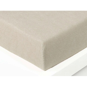 Xpose froté prostěradlo Exclusive bílá káva 80x160