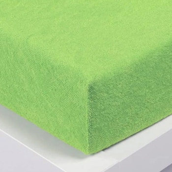 Xpose Froté prostěradlo Exclusive-letní zelené 90x200