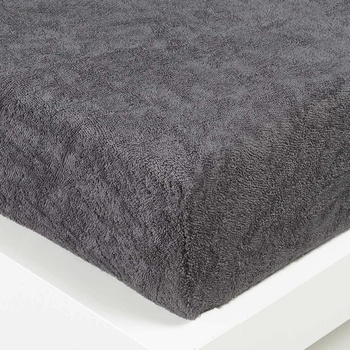 Xpose Froté prostěradlo Exclusive tmavě šedé 160x200