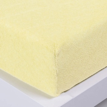 Xpose Froté prostěradlo Exclusive vanilkové 140x200