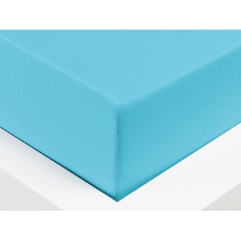 Xpose jersey prostěradlo Exclusive azurové 80x160