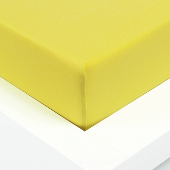 Xpose Jersey prostěradlo Exclusive žluté 90x200