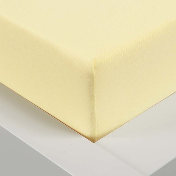 XPOSE Jersey prostěradlo vanilkové 90x200