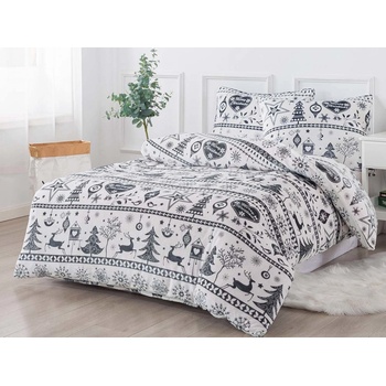 Xpose Mikroplyš povlečení Vánoce 4 Exclusive 140x200 70x90