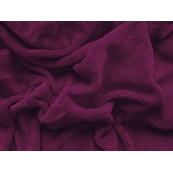 XPOSE Mikroplyš prostěradlo Exclusive borůvkové 160x200