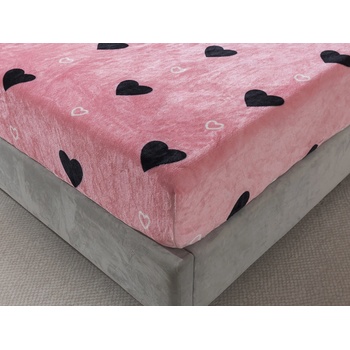 Xpose Mikroplyš prostěradlo LOVE Exclusive 90x200