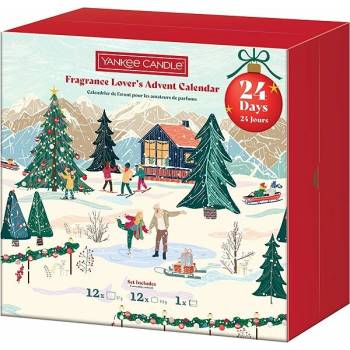Yankee Candle Adventní kalendář Kniha červená