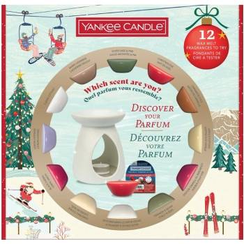 Yankee Candle aroma lampa + 12 vosků a aromalampy 2025