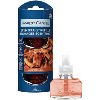 Yankee Candle Náhradní vůně do elektrické zásuvky Cinnamon Stick - Skořicová tyčinka 2 ks