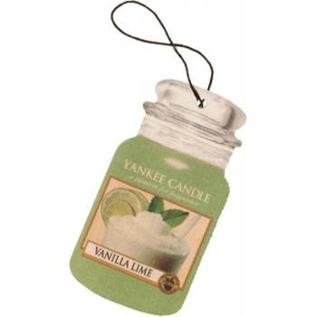 Yankee Candle Vanilla Lime papírová visačka