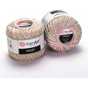 YarnArt Violet melange 502 - barevná tmavší odstín