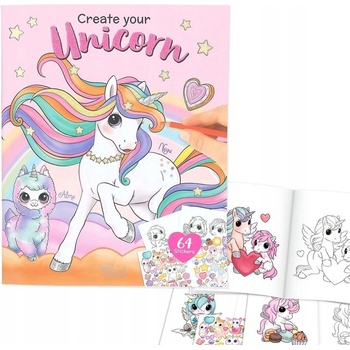 Ylvi 12604 Omalovánky Vytvořte si jednorožce