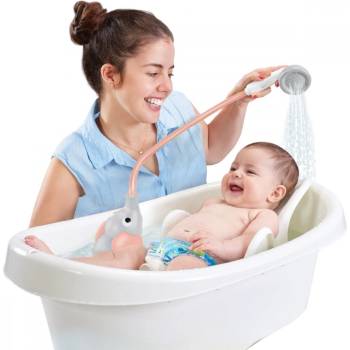 Yookidoo Dětská sprcha slon šedorůžová NEW