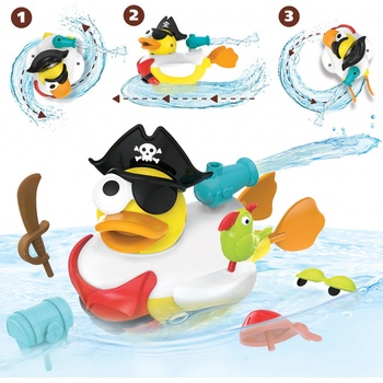 Yookidoo Kreativní plavací kachna Pirát