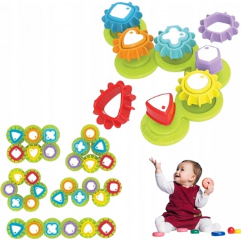 Yookidoo Ozubené tvary do vany