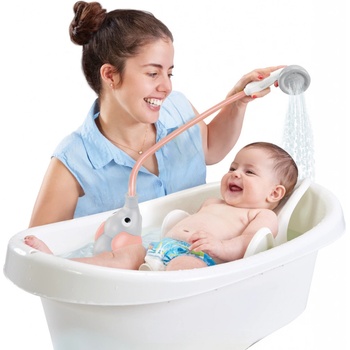 Yookidoo sprcha slon šedorůžová