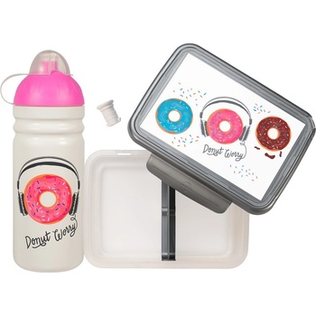 Zdravá lahev a zdravá sváča set Donuty