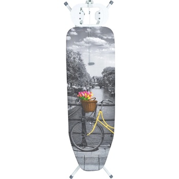 Žehlicí prkno BRILANZ EURO II 120x38 cm, se zásuvkou A11857