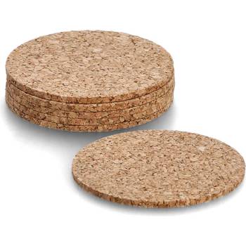 Zeller Podtácky korek sada 6ks průměr 9,5cm