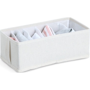 Zeller Present Organizér na spodní prádlo s 6 přepážkami 15 x 30 x 11 cm