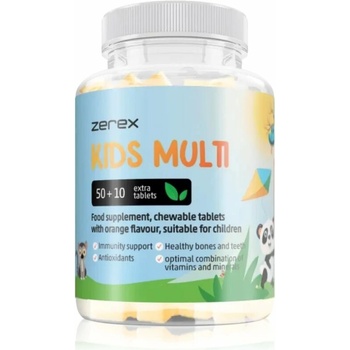 Zerex Kids Multi silná imunita pro vaše děti 50 + 10 tablet