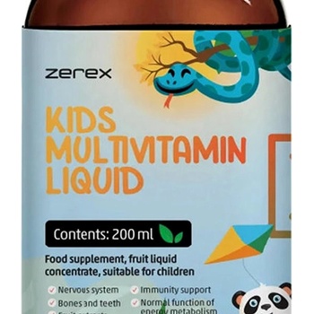 Zerex Kids Tekutý multivitamín 200 ml