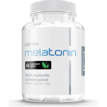 Zerex Melatonin kapsle při potížích se spánkem a usínáním 60 kapslí