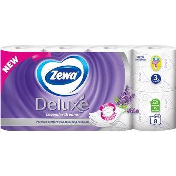 Zewa Deluxe Lavender Dreams 8 ks