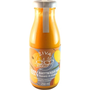 ŽIVA rakytník Rakytníková šťáva 100% 250 ml