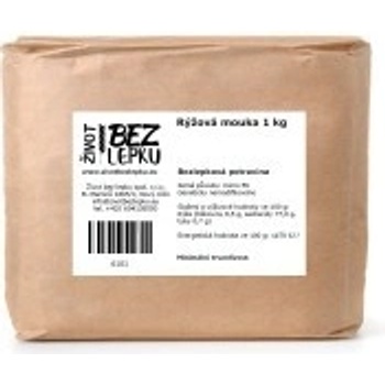 Život bez lepku Rýžová mouka polohrubá 1 kg