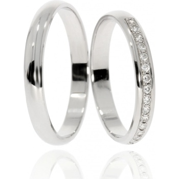 Zlatnictví Helios Zlaté snubní prsteny L 93