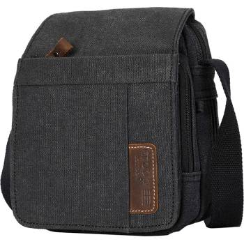 Značková taška přes rameno černá GT543