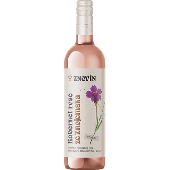 Znovín Znojmo Cabernet Sauvignon rosé Jakostní 2022 12% 0,75 l (holá láhev)