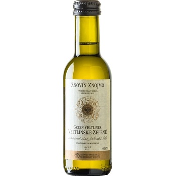 Znovín Znojmo Veltlínské zelené 12% 0,187 l (holá láhev)
