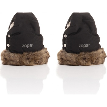 ZOPA Zimní rukavice Fluffy 2 night black