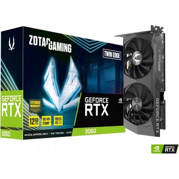 Zotac GeForce RTX 3060 Twin Edge 12GB GDDR6 ZT-A30600E-10M