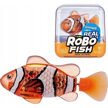 ZURU Robo Fish Rybka plovoucí rybka Oranžová