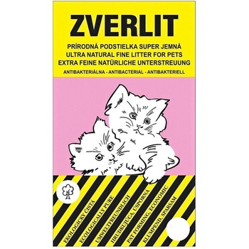 Zverlit Hrudkující písek super jemný fialový 6 kg