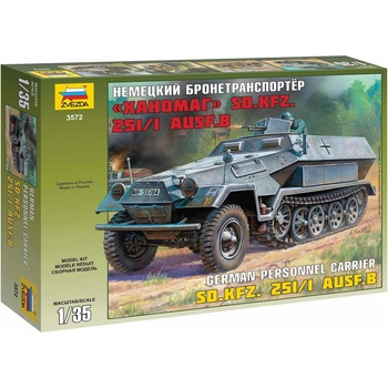 Zvezda Hanomag Sd.Kfz.251 1 Ausf.B 1:35
