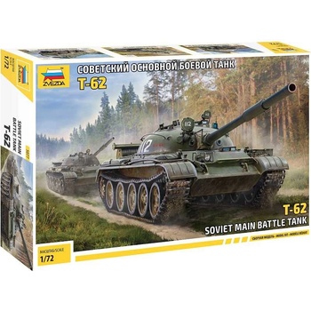 Zvezda Model Kit tank 5077 T 62V 1:72