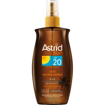 Astrid Sun olej na opalování SPF20 200 ml