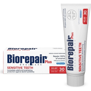 Biorepair Plus Sensitive Teeth koncentrovaná pro citlivé zuby 75 ml