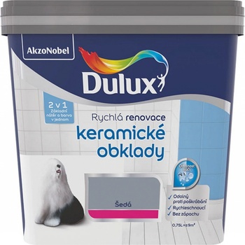 Dulux Renovace keramické obklady 0,75 l šedá