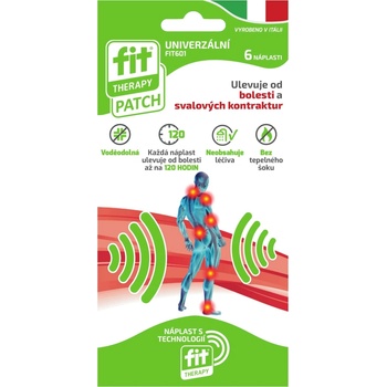 Fit Therapy náplast univerzální 6 ks