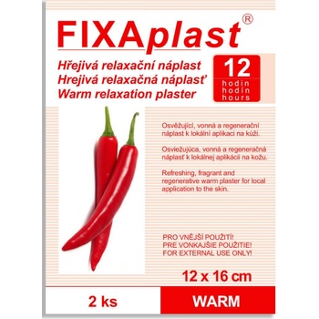 Fixaplast warm 12 x 16 cm 2 ks