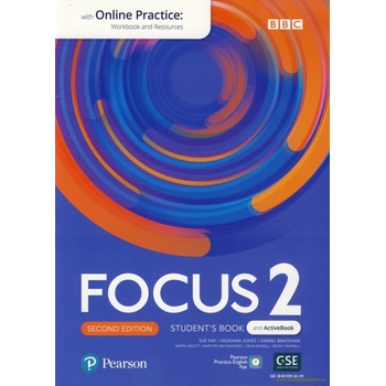 Focus 2 Student´s Book with Active Book with Standard MyEnglishLab, 2nd - Sue Kay