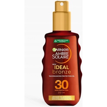 Garnier Ambre Solaire Ideal Bronze opalovací olej SPF30 150 ml