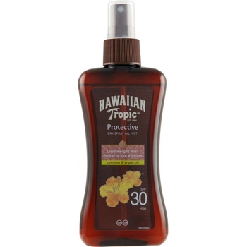 Hawaiian Tropic Protective suchý olej na opalování spray SPF30 200 ml