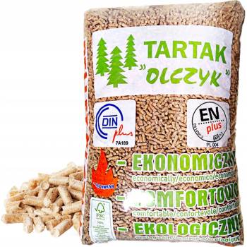 Olczyk dřevěné pelety 15 kg 6 mm